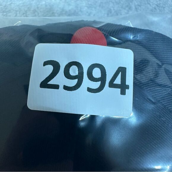 Land O Lakes Hat Adult OSFA Black Red Embroidered Logo Work Wear Food Services - Picture 10 of 10